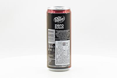 Напиток б/а газ. Dr.Pepper Zero 330 мл ж/б