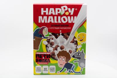 Сухой завтрак HAPPY MALLOW ПРИКЛЮЧЕНИЯ ПЕТИ И ВОЛКА с хрустящим маршмеллоу 240гр