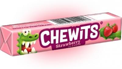 Жевательные конфеты Chewits Клубника 30 гр