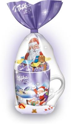 Набор с шоколадом Milka Xmas кружка 95 грамм