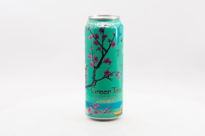 Холодный чай Arizona Green Tea Ginseng and Honey (Аризона Зеленый Чай Женьшень и Мед) 650мл