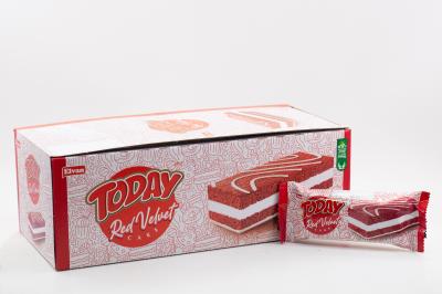 Пирожное Бисквитное Today Red Velvet (Красный бархат) 40г