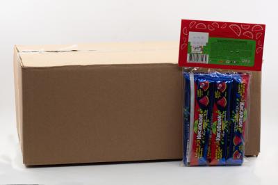 Кислая жевательная конфета Кислошок - фруктовая дорожка 10 со вкусом арбуза (Россия) 120г